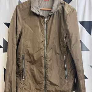 Prada Brown Zip-Up Jacket